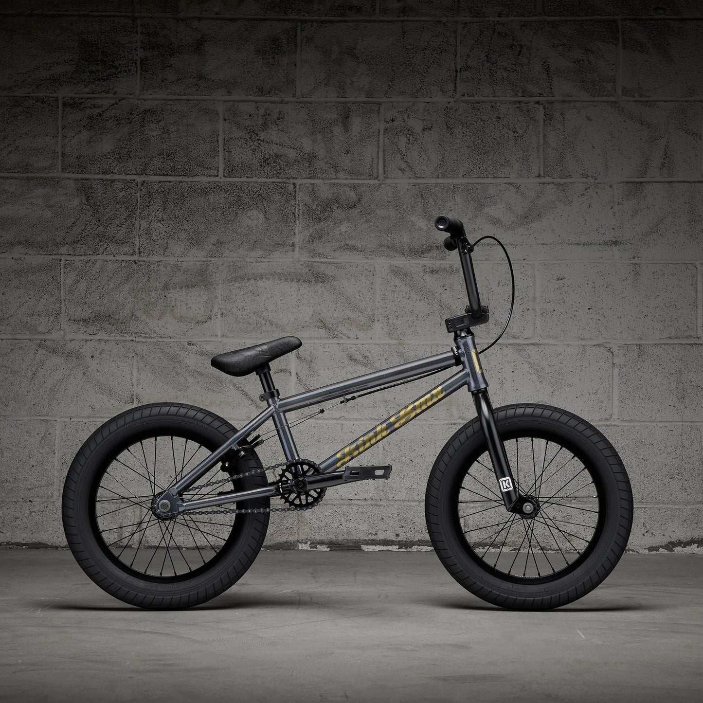 Kink BMX Carve 16" - Digital Gray