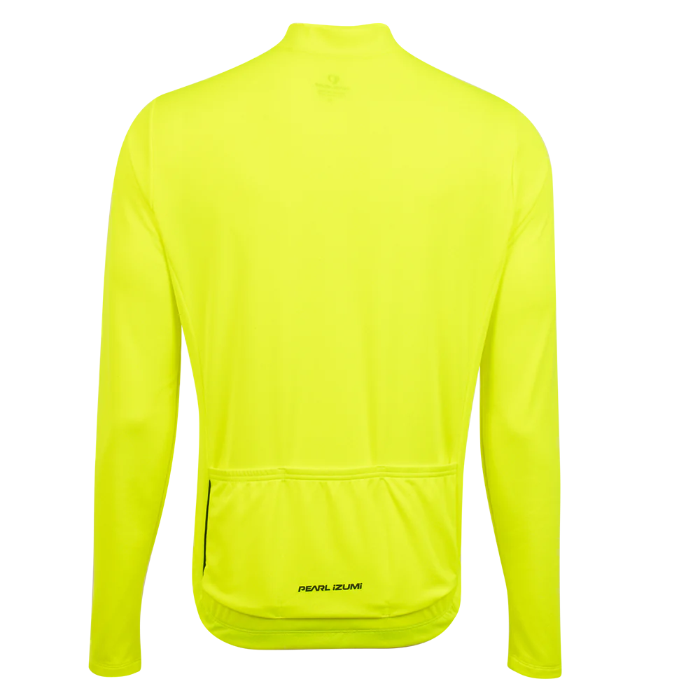 Pearl Izumi Quest Long Sleeve Road Jersey - Screaming Yellow