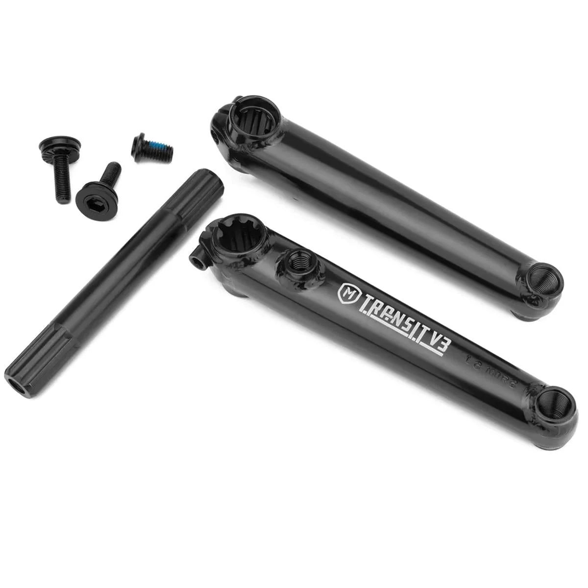 Mission Transit V3 BMX Cranks - Black