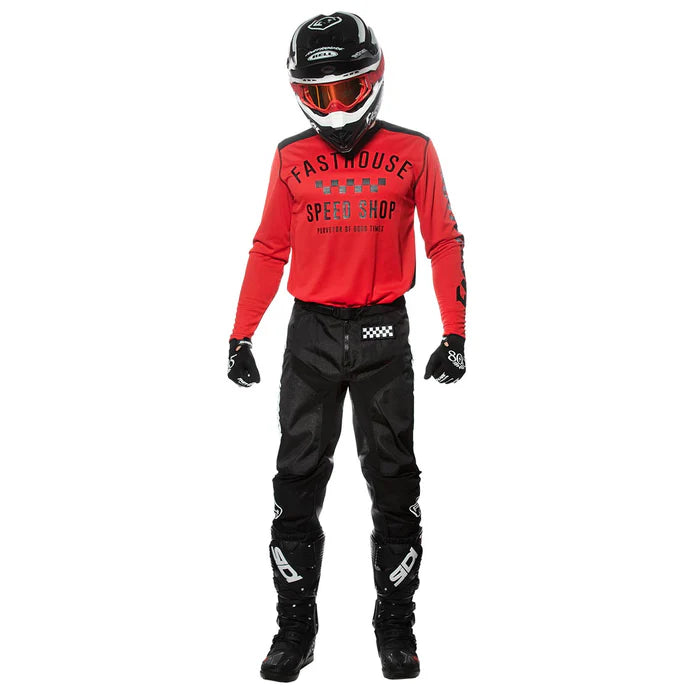 Fasthouse Carbon Jersey - Red-Black
