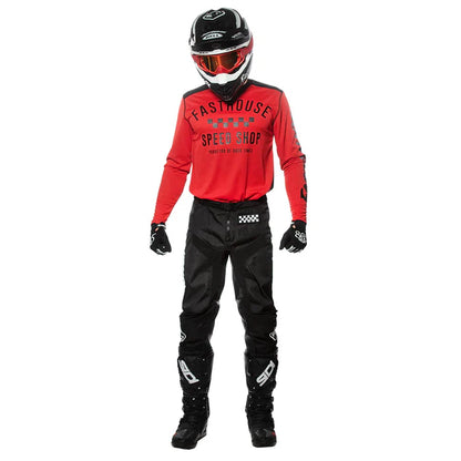 Fasthouse Carbon Jersey - Red-Black