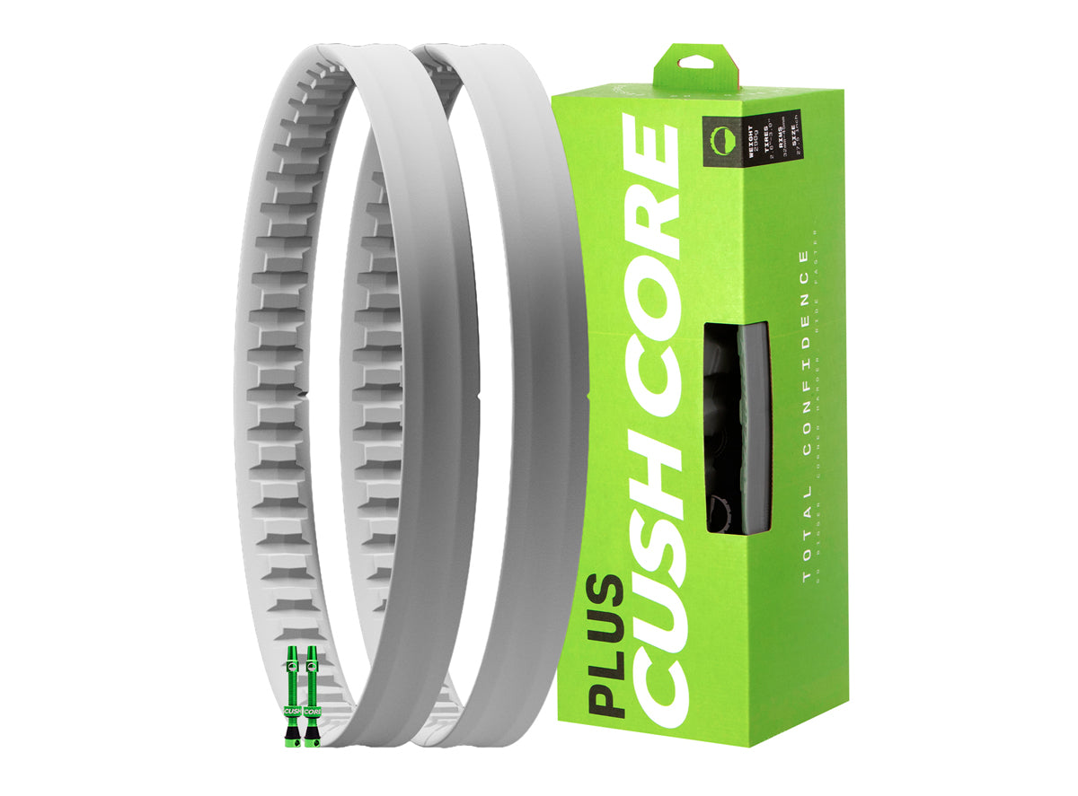 CushCore Plus Tire Inserts - Set - Inc 2 Tubeless Valves