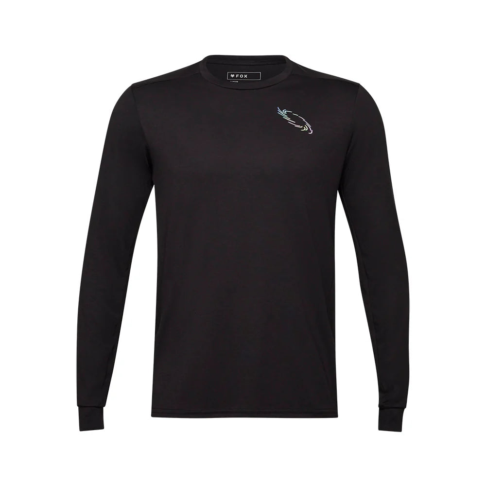 Fox Racing Ranger Dri Release Mid Long Sleeve MTB Jersey - Lunar - Black