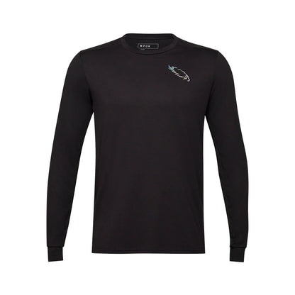 Fox Racing Ranger Dri Release Mid Long Sleeve MTB Jersey - Lunar - Black