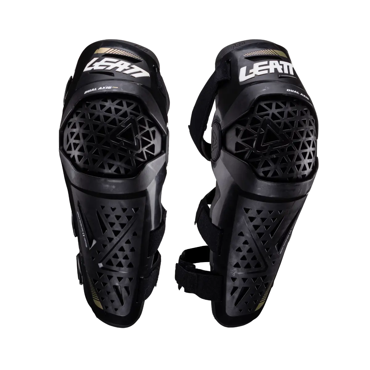 Leatt Dual Axis Pro Knee & Shin Guard - Black