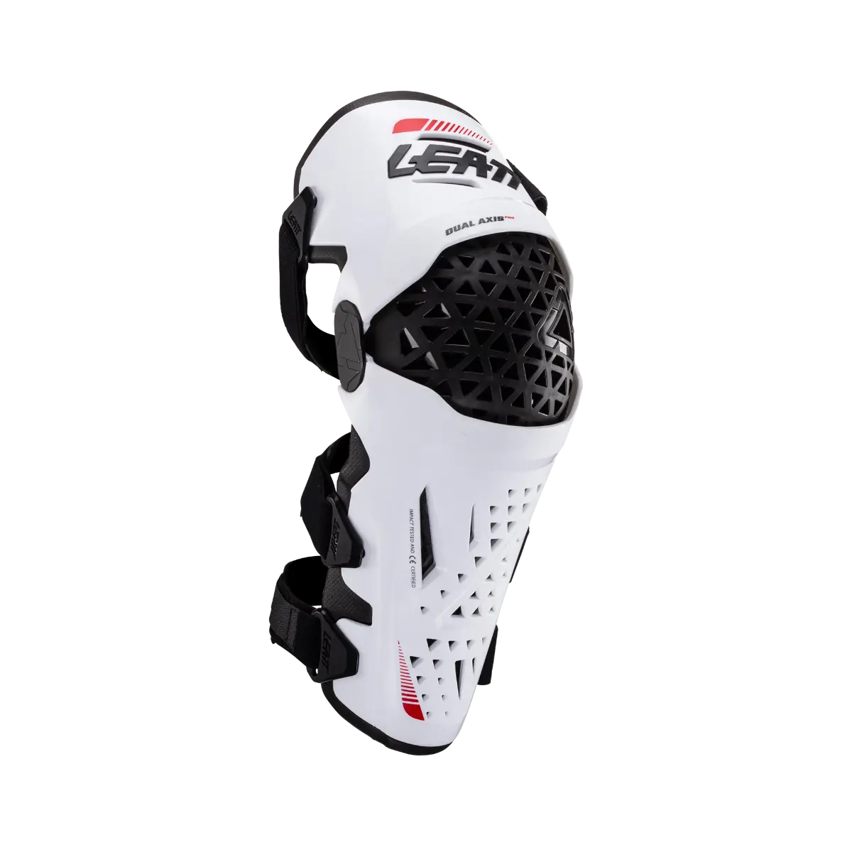 Leatt Dual Axis Pro Knee & Shin Guard - White - 2024