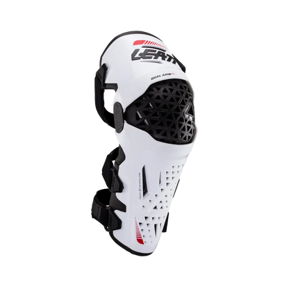 Leatt Dual Axis Pro Knee & Shin Guard - White - 2024