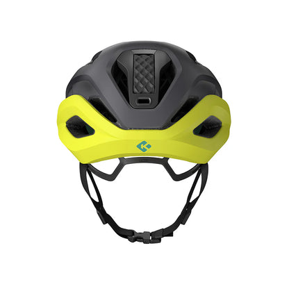 Lazer Strada Kineticore Road Helmet - Matte Grey Flash Yellow