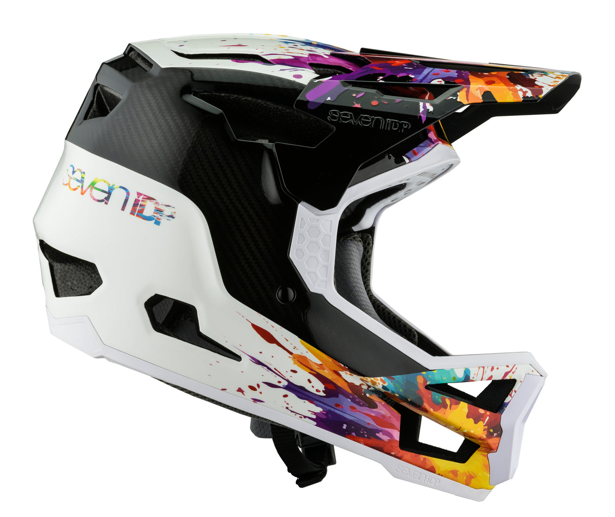 7 iDP Project 23 Carbon Full Face Helmet - LTD Edition - Splatter