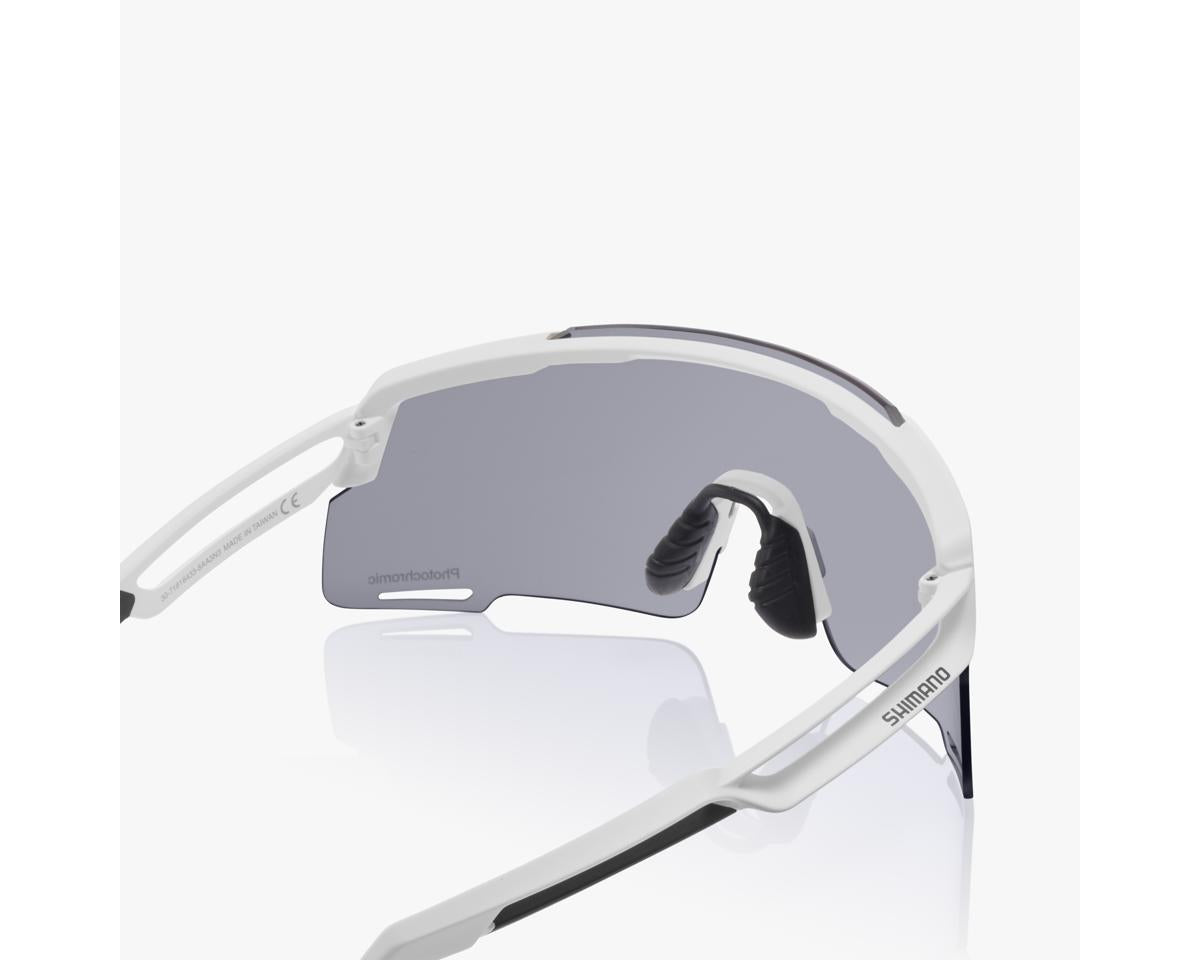 Shimano Equinox Photochromic Sunglasses - Matte White