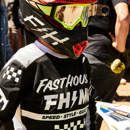 Fasthouse Air Cooled Elrod Jersey - Youth - Black