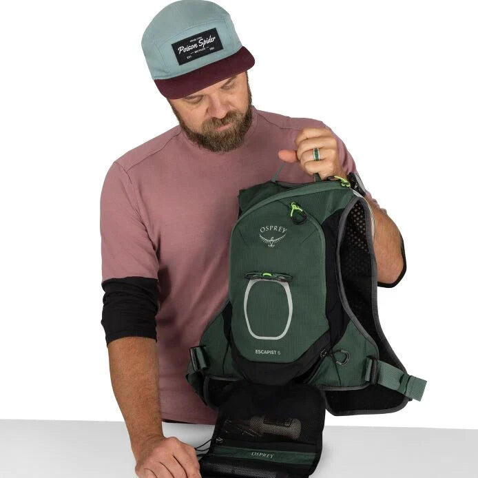 Osprey Escapist Velocity 6 Hydration Backpack - Black