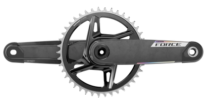 SRAM Force XPLR E1 DUB Wide 13 Spd Crankset - Black