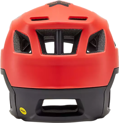 Fox Racing Dropframe MTB Helmet - Orange Flame