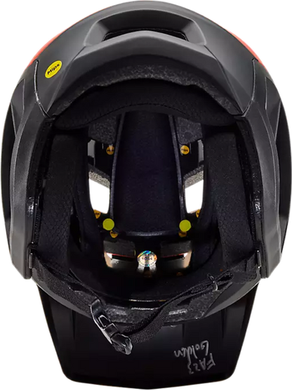 Fox Racing Dropframe MTB Helmet - Orange Flame