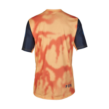 Fox Racing Ranger Short Sleeve MTB Race Jersey - Taunt - Orange Sherbert