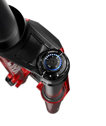 RockShox Lyrik Ultimate Charger 3.2 RC2 160 29" 15TAx110 - Electric Red