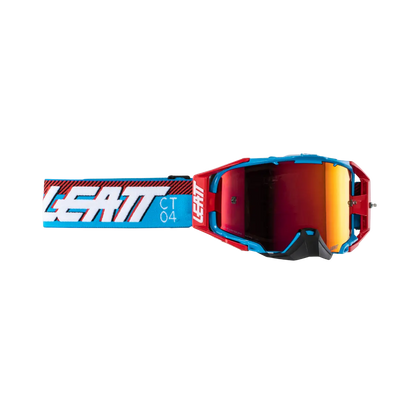 Leatt Velocity 6.5 Iriz MTB Goggle - Cyan-Red - 2024