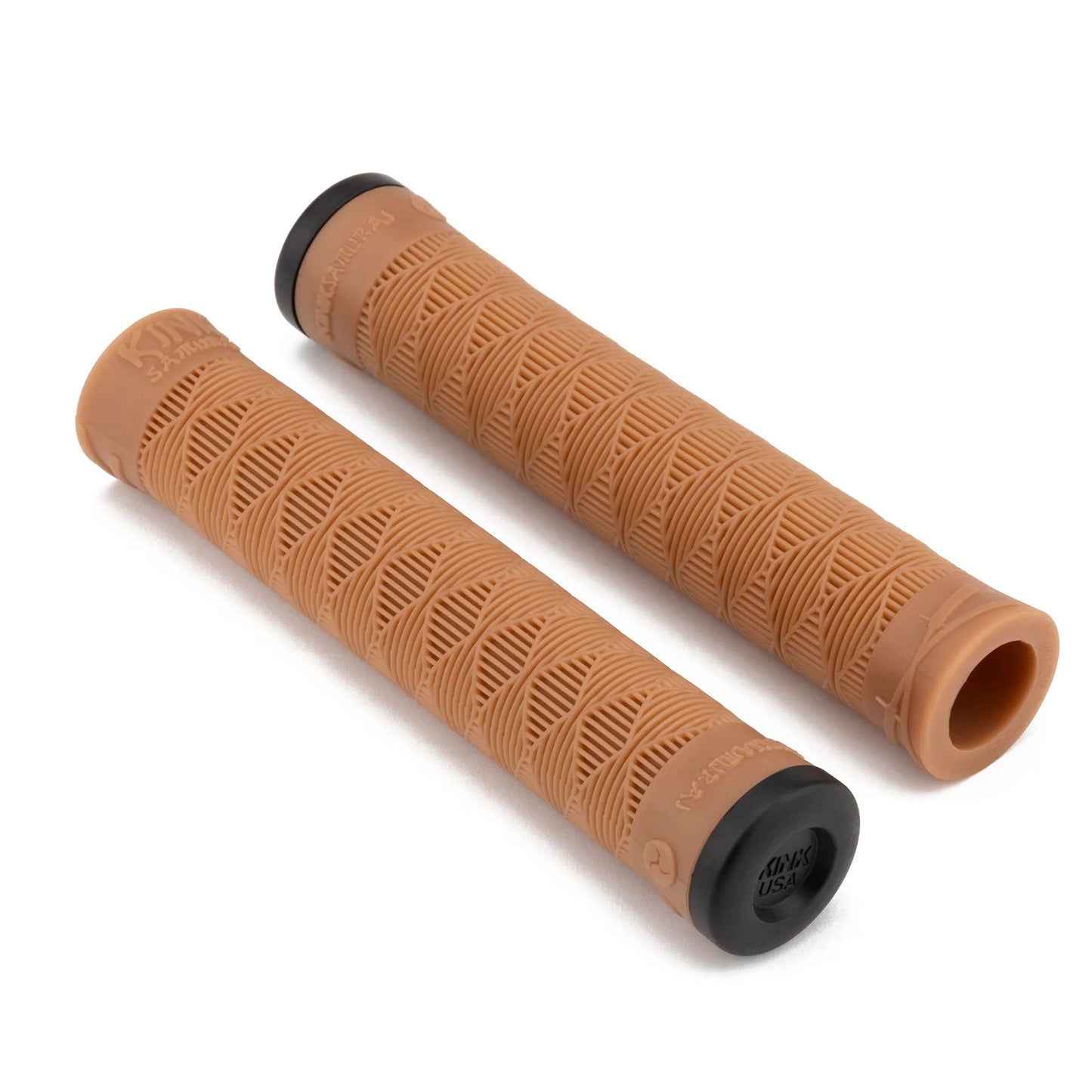 Kink BMX Samurai Flangeless Grips - Gum