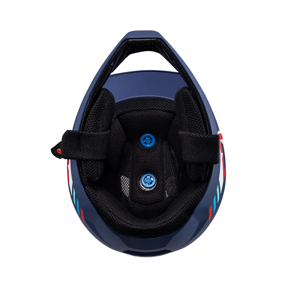 Leatt MTB Gravity 1.0 Full Face Helmet - Blue - 2024