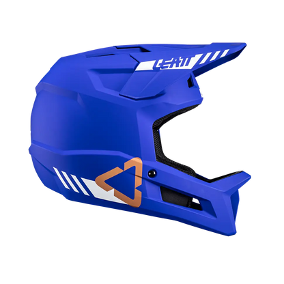 Leatt MTB Gravity 1.0 Full Face Helmet - Junior - UltraBlue - 2024