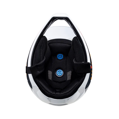 Leatt MTB Gravity 2.0 Full Face Helmet - White-Red - 2024
