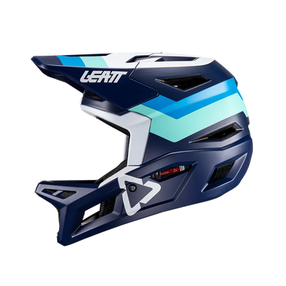 Leatt MTB Gravity 4.0 Full Face Helmet - Blue - 2024