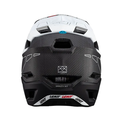 Leatt MTB Gravity 6.0 Carbon Full Face Helmet - White - 2024