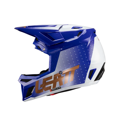 Leatt MTB Gravity 8.0 Full Face Helmet - UltraBlue - 2024