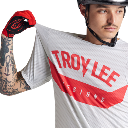 Troy Lee Designs Skyline Air Short Sleeve MTB Jersey - Air Core - Cement - 2023