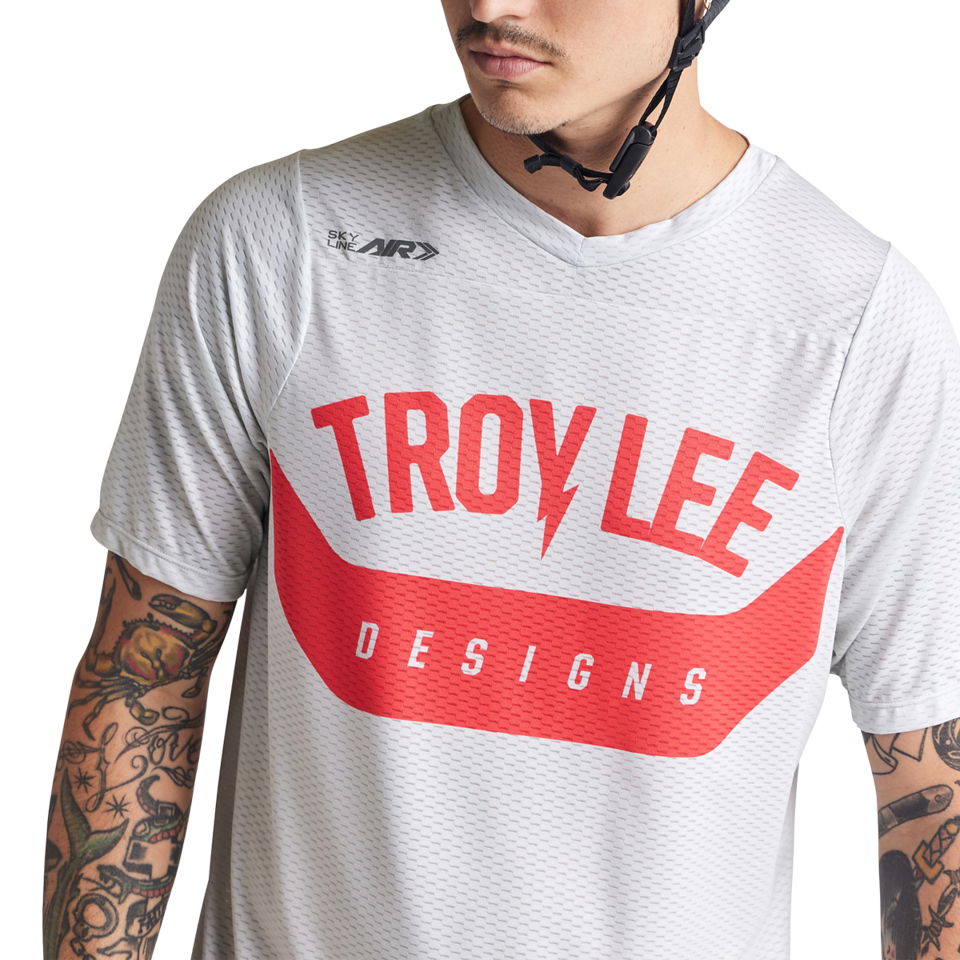 Troy Lee Designs Skyline Air Short Sleeve MTB Jersey - Air Core - Cement - 2023