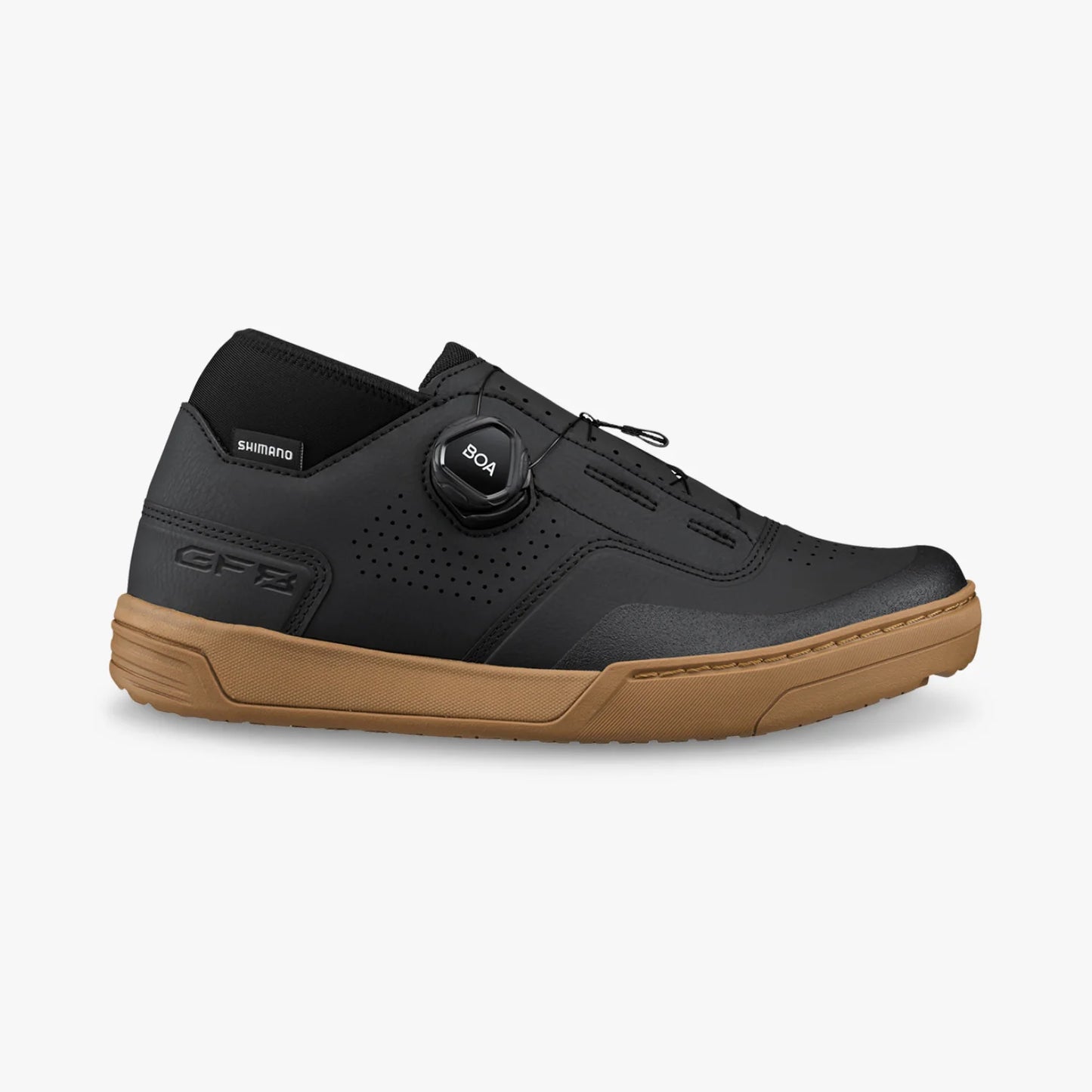 Shimano GF800 Flat Pedal MTB Shoe - Womens - Black-Amber