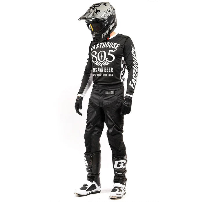 Fasthouse Grindhouse 805 Moto Jersey - Black