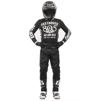 Fasthouse Grindhouse 805 Moto Jersey - Black