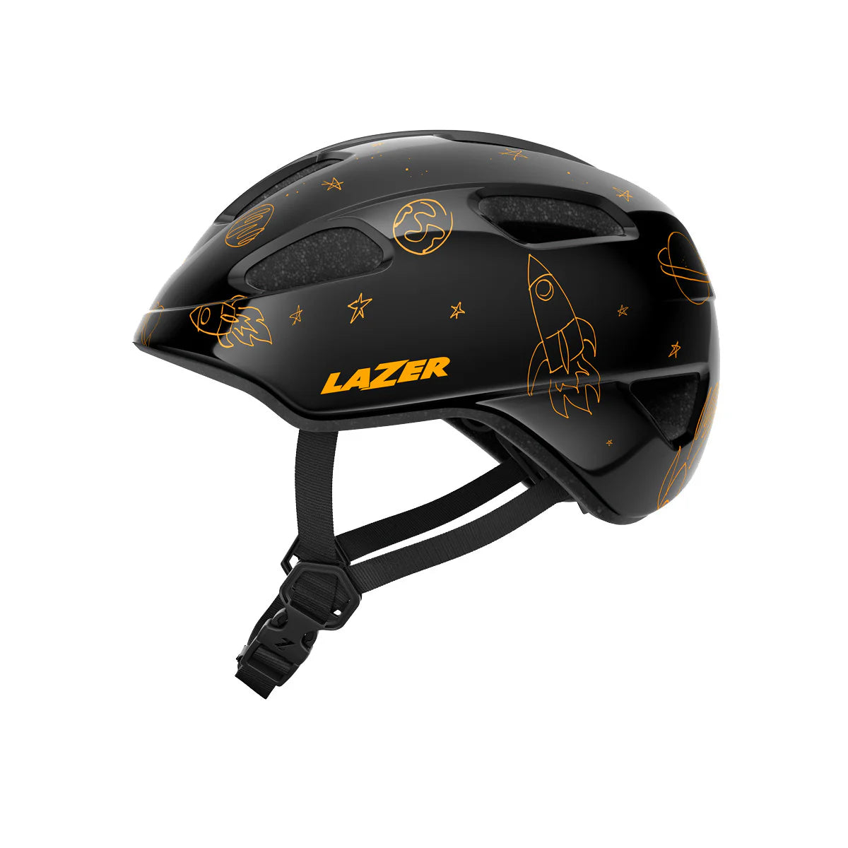 Lazer Pnut Kineticore 2.0 Kids Helmet - Flying Rocket