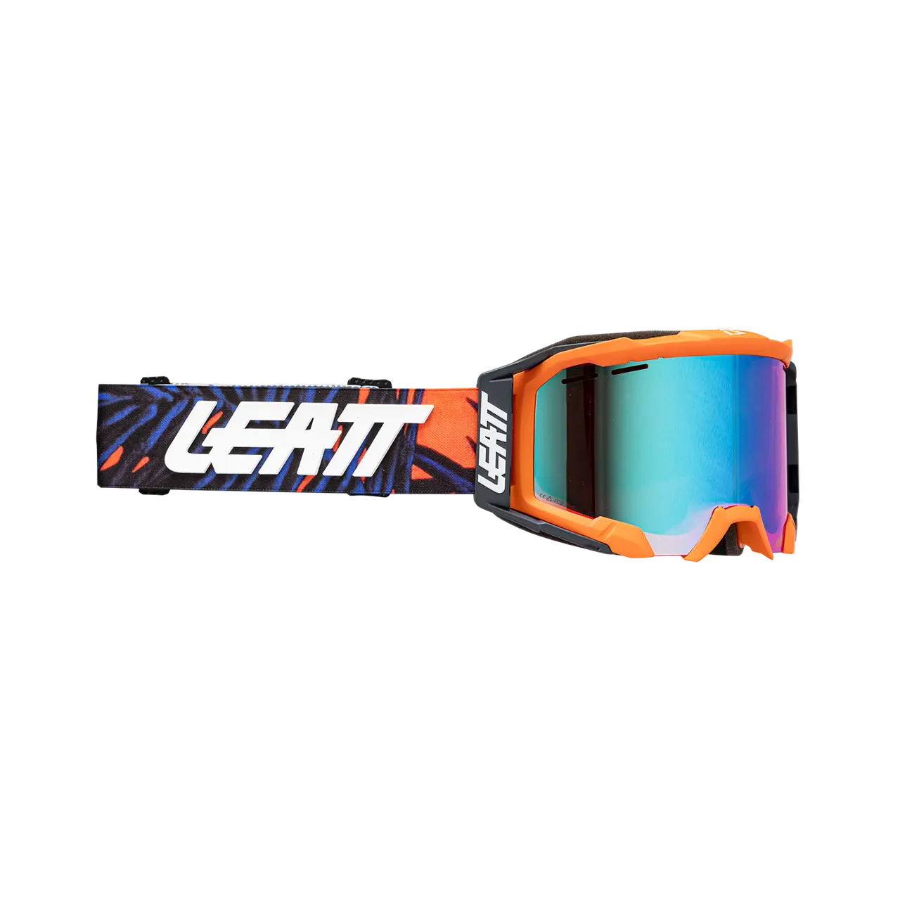 Leatt Velocity 5.0 Iriz MTB Goggle - Jungle-Blue - 2024