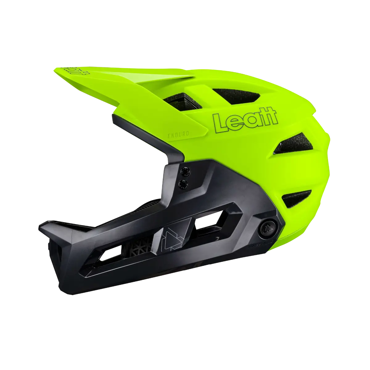 Leatt MTB Enduro 2.0 Full Face Helmet - Lime - 2024