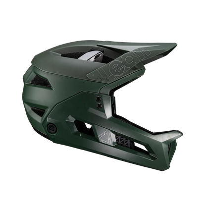 Leatt MTB Enduro 3.0 Full Face Helmet - Spinach - 2024