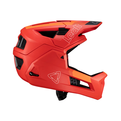 Leatt MTB Enduro 4.0 Full Face Helmet - Red - 2024