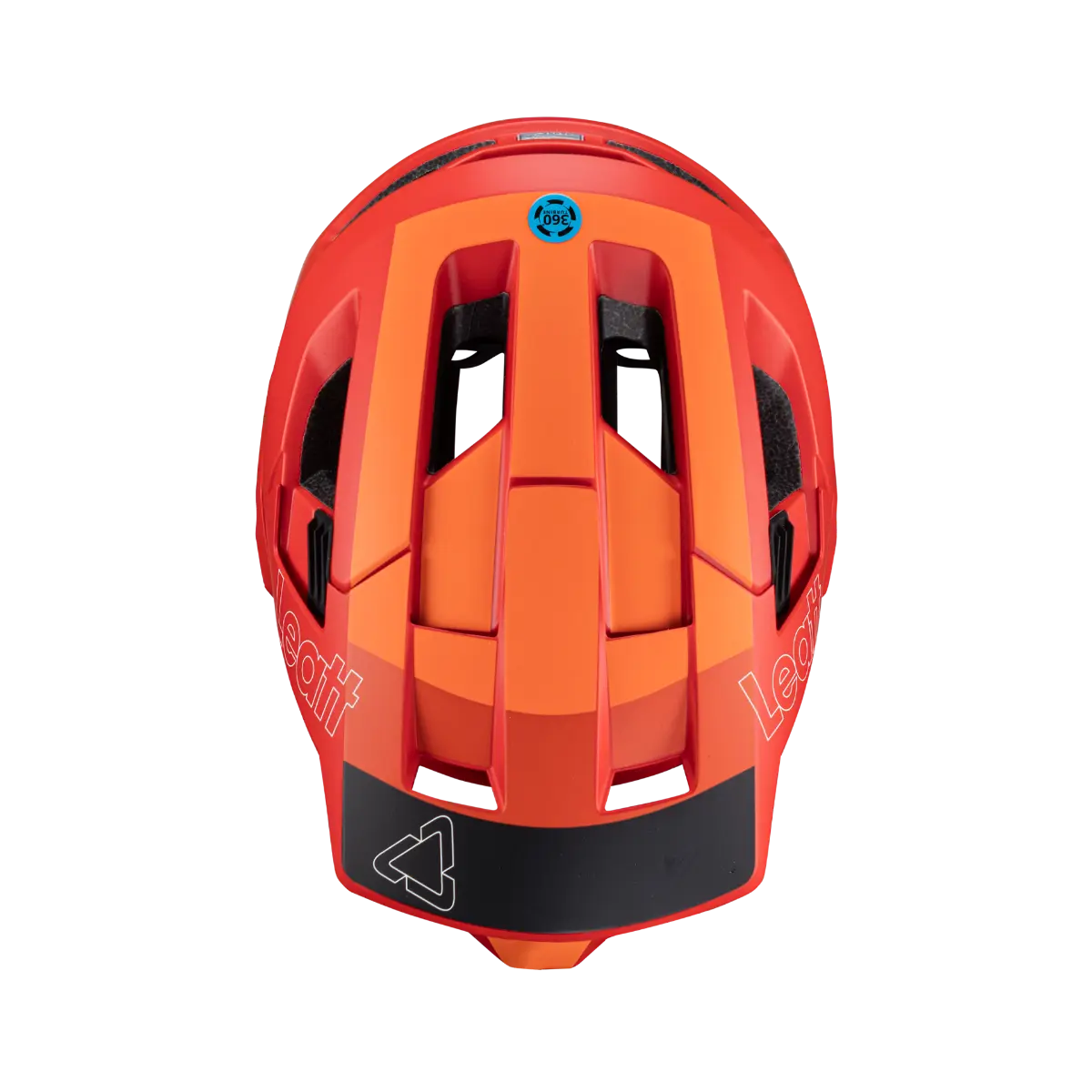 Leatt MTB Enduro 4.0 Full Face Helmet - Red - 2024