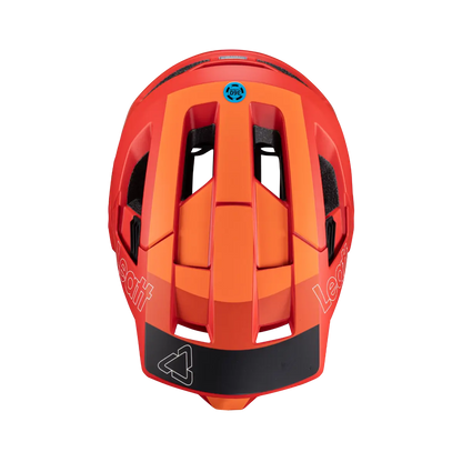 Leatt MTB Enduro 4.0 Full Face Helmet - Red - 2024