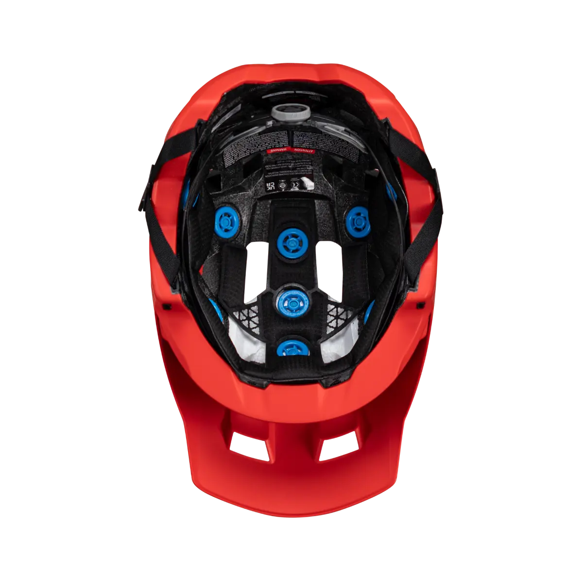 Leatt MTB Enduro 4.0 Full Face Helmet - Red - 2024