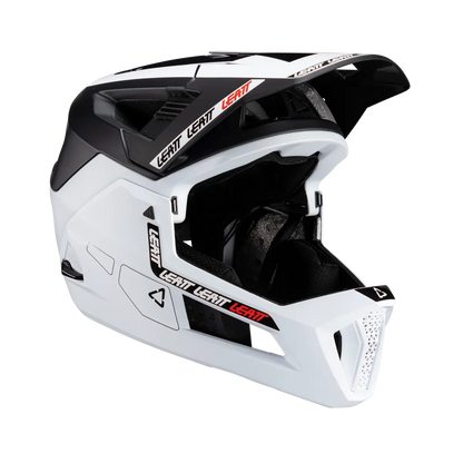 Leatt MTB Enduro 4.0 Full Face Helmet - White - 2024