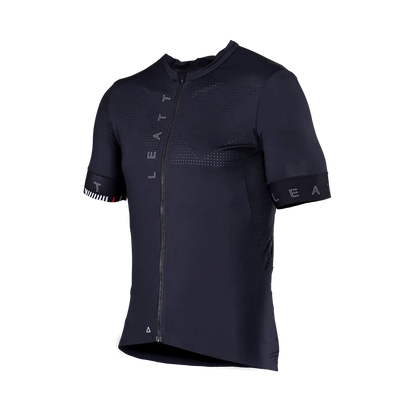 Leatt Endurance 5.0 Short Sleeve MTB Jersey - Black - 2024