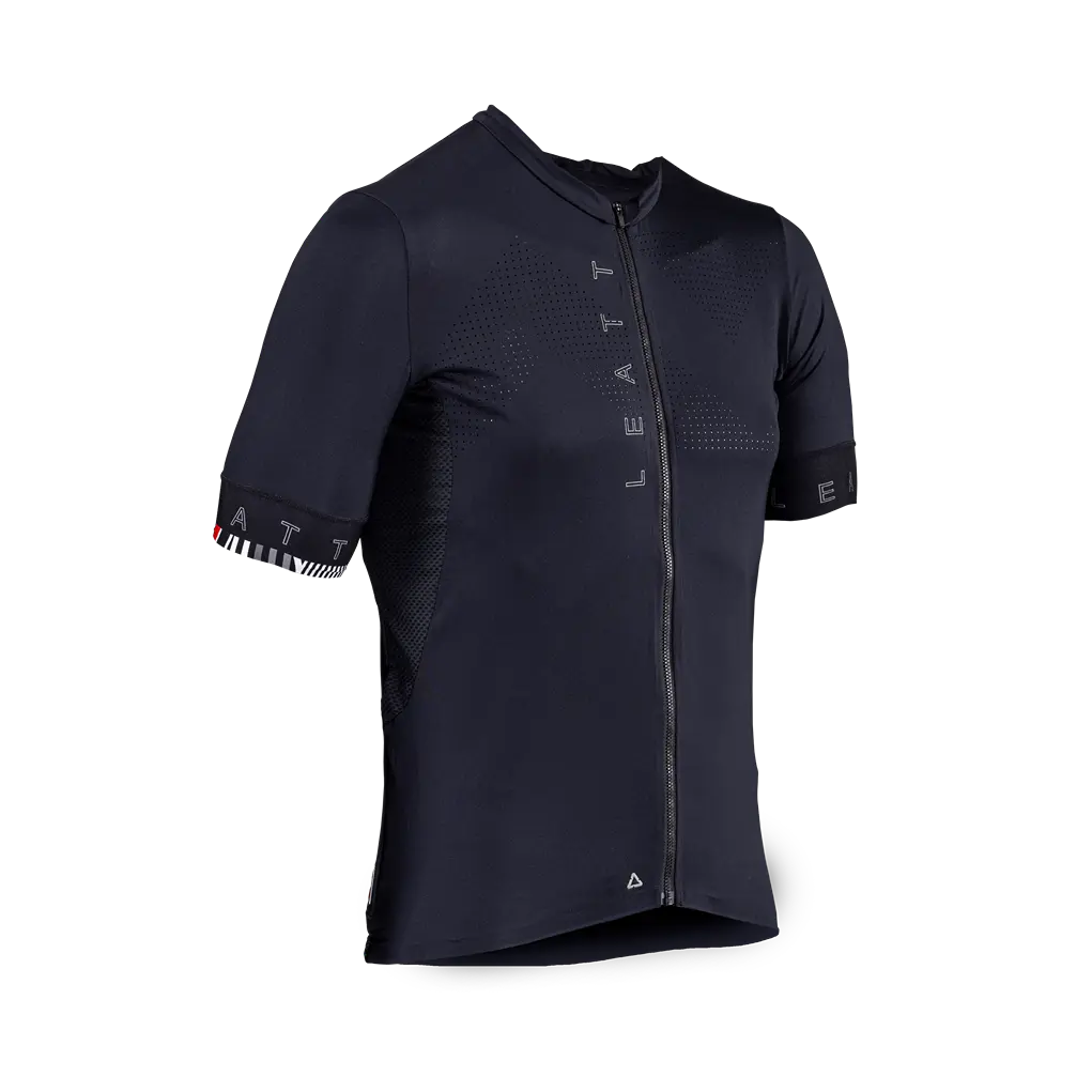 Leatt Endurance 5.0 Short Sleeve MTB Jersey - Black - 2024