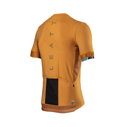 Leatt Endurance 5.0 Short Sleeve MTB Jersey - Rust - 2024