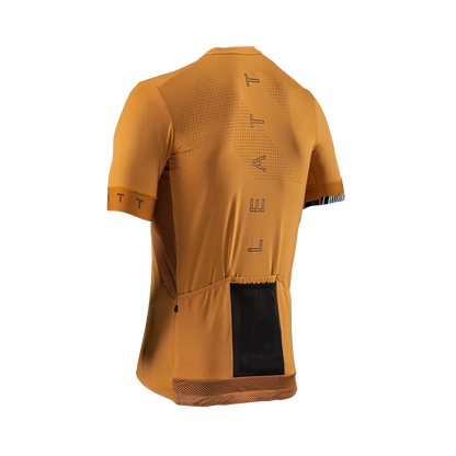 Leatt Endurance 5.0 Short Sleeve MTB Jersey - Rust - 2024