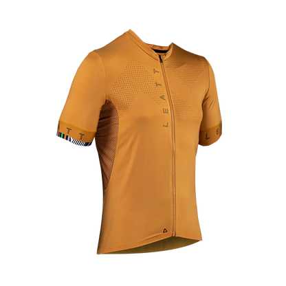 Leatt Endurance 5.0 Short Sleeve MTB Jersey - Rust - 2024