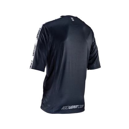 Leatt Enduro 3.0 Short Sleeve MTB Jersey - Black - 2024