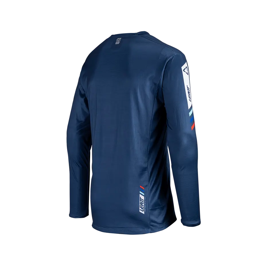 Leatt Enduro 4.0 Long Sleeve MTB Jersey - Denim - 2024